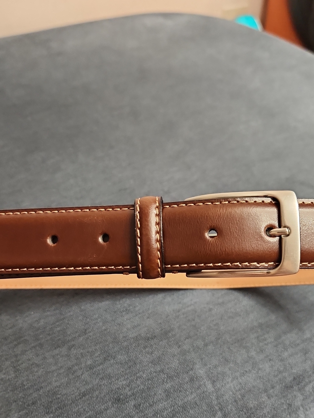 Florsheim Italian Brown Leather Men’s Belt - 36/90